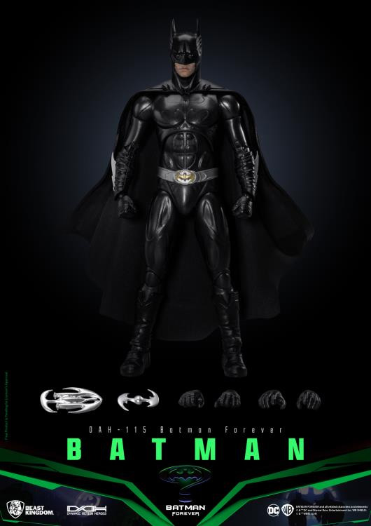 Beast Kingdom DAH-115 DC Batman Forever Dynamic 8ction Heroes Batman Action Figure